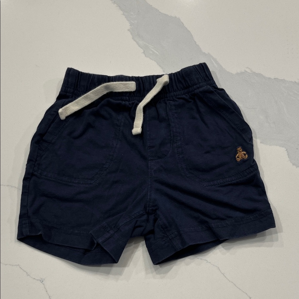 GAP Dark Blue Kids Shorts with White Drawstring